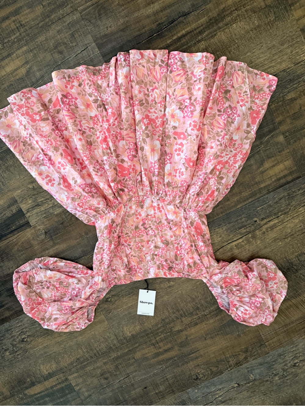 Showpo Phorchia puff sleeve corset mini dress - Picture 2 of 4